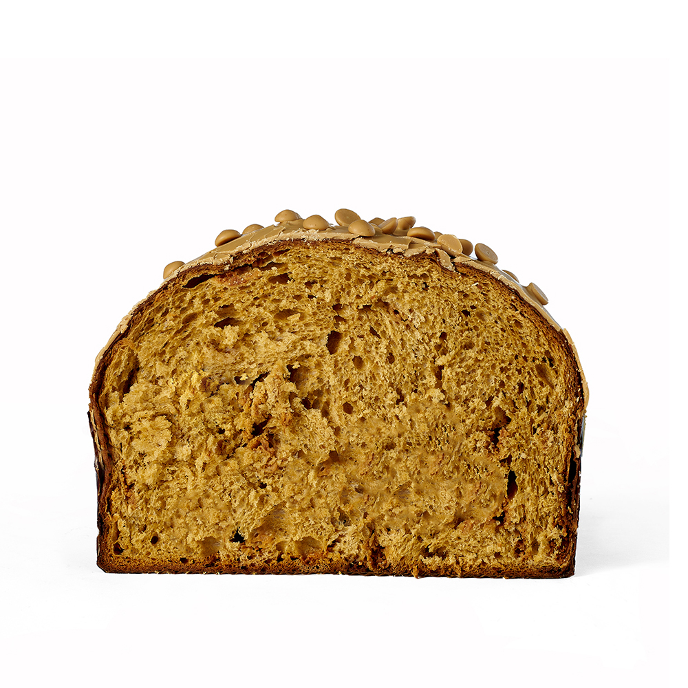 Panettone Caramello e Burro di Arachidi 1kg - immagine 3