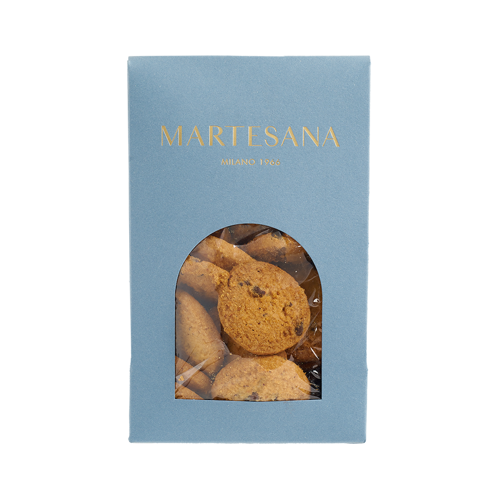 Biscotti senza frumento con Nocciole e Gocce di Cioccolato 250g - immagine 2