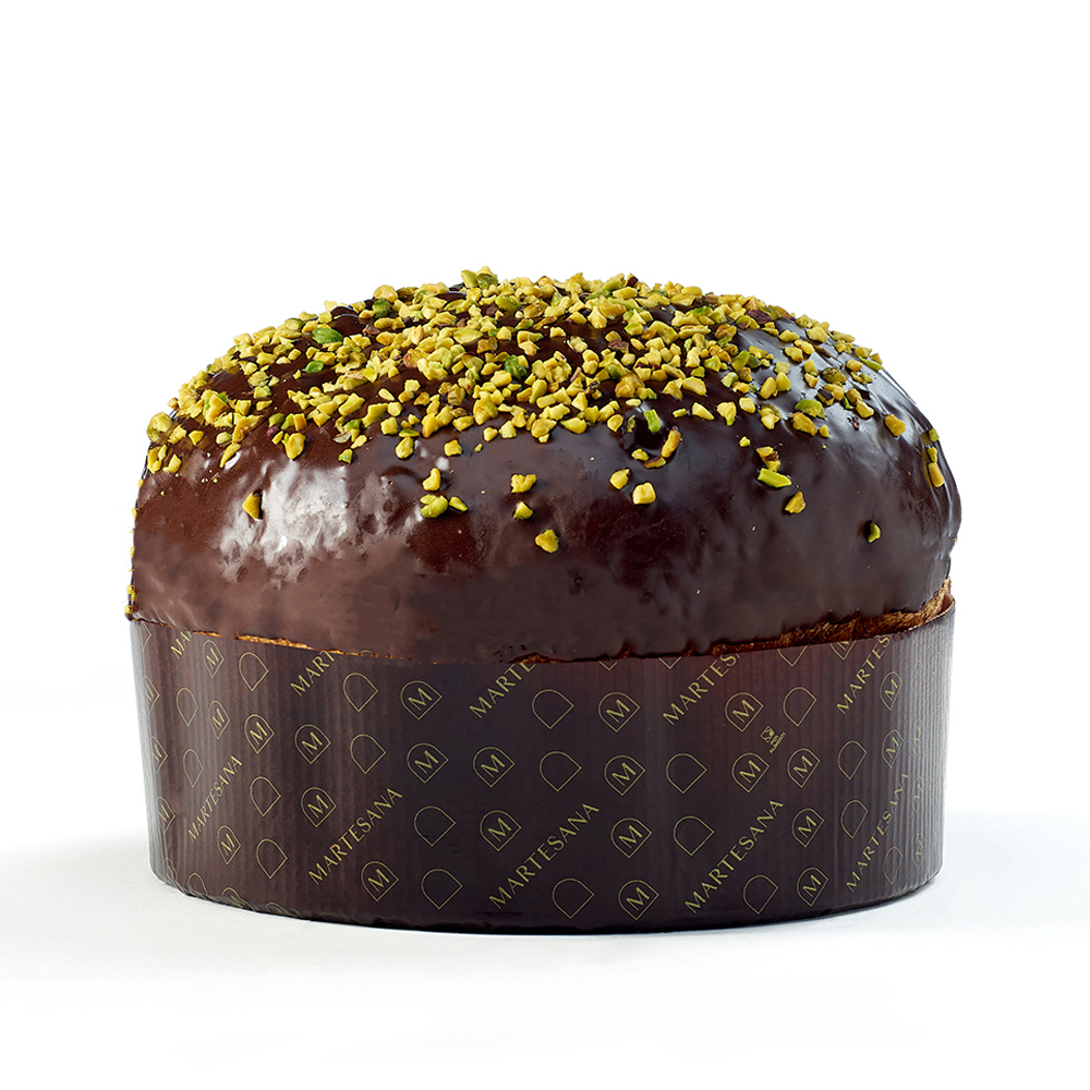 Abbinamento Panettone al Pistacchio e Cioccolato 1kg e Crema Spalmabile 250g - immagine 3