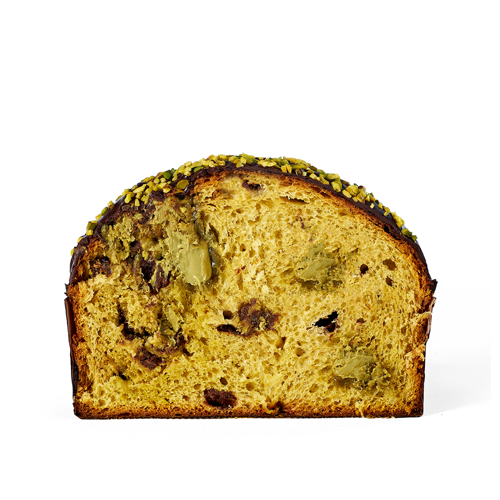 Abbinamento Panettone al Pistacchio e Cioccolato 1kg e Crema Spalmabile 250g - immagine 4